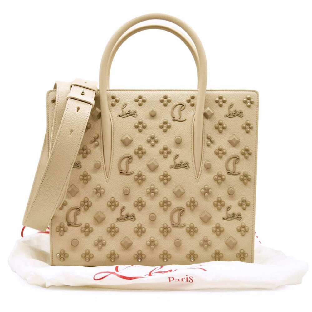 Christian Louboutin Women's Natural Leather Tote Handbag